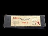 1975 BELGIAN BROWNING A5 LIGHT TWELVE 110% NEW IN BOX AND UNFIRED - 2 of 12