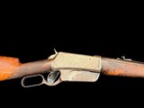 EXTREMELY RARE, FACTORY DOCUMENTED WINCHESTER MODEL 1895 FLATSIDE DELUXE MODEL MADE IN 1897 ANTIQUE 40-72 WCF - 7 of 19