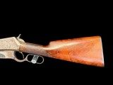 EXTREMELY RARE, FACTORY DOCUMENTED WINCHESTER MODEL 1895 FLATSIDE DELUXE MODEL MADE IN 1897 ANTIQUE 40-72 WCF - 12 of 19