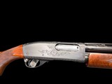 REMINGTON CUSTOM SHOP 870 WINGMASTER “D” GRADE HAND CHECKERED, HAND ENGRAVED - 3 of 20