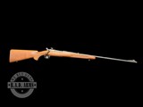 FACTORY ORIGINAL 1939 PRE-WAR WINCHESTER MODEL 70 220 SWIFT UNDRILLED REAR BRIDGE - 1 of 20