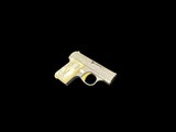 MINT CONDITION BELGIAN BROWNING RENAISSANCE BABY BROWNING .25 ACP FACTORY MASTER ENGRAVED, PEARL GRIPS & GOLD TRIGGER - 7 of 7