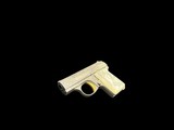 MINT CONDITION BELGIAN BROWNING RENAISSANCE BABY BROWNING .25 ACP FACTORY MASTER ENGRAVED, PEARL GRIPS & GOLD TRIGGER - 4 of 7