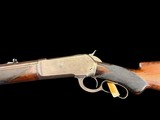 DELUXE ANTIQUE WINCHESTER MODEL 1886 SPECIAL ORDER RIFLE MADE IN 1892 .45-90 WCF - 8 of 20