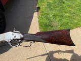 DELUXE ANTIQUE WINCHESTER MODEL 1873 SHORT RIFLE 2nd MODEL .38-40 - 2 of 20