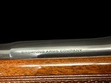 EXTREMELY RARE 1970 BROWNING SAFARI GRADE .222 REM. MAG. VARMINT PROFILE BARREL MADE IN FINLAND SAKO ACTION - 15 of 18