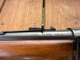 TIME CAPSULE 1956 WINCHESTER MODEL 71 UNFIRED IN ORIGINAL BOX WITH HANGTAG AND MANUAL - 14 of 17