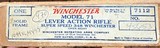 TIME CAPSULE 1956 WINCHESTER MODEL 71 UNFIRED IN ORIGINAL BOX WITH HANGTAG AND MANUAL - 2 of 17