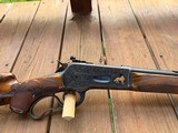MASTER ENGRAVED 1936 WINCHESTER MODEL 71 .348 WIN. SERIAL #927 OGAWA ENGRAVED MADIS PAPERWORK - 5 of 19