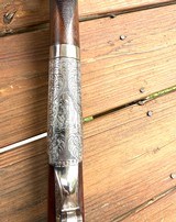 DW HARRIS MASTER ENGRAVED 1928 SAVAGE MODEL 99 TAKEDOWN TRIPLE GAME SCENE HAND ENGRAVED - 15 of 17