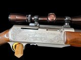 GORGEOUS 1975 BELGIAN BROWNING BAR CUSTOM SHOP GRADE IV .30-06 SPRG J.LEWANCZVK SIGNED W/GLOSSY LEUPOLD 3-9 AO SCOPE - 5 of 20