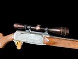 GORGEOUS 1975 BELGIAN BROWNING BAR CUSTOM SHOP GRADE IV .30-06 SPRG J.LEWANCZVK SIGNED W/GLOSSY LEUPOLD 3-9 AO SCOPE - 2 of 20