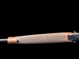 RARE BELGIAN BROWNING BAR GRADE III CARBINE 9.3x62 BIG BORE EUROPEAN MODEL WITH CLAW MOUNT AND SIGHTING RIB - 18 of 19