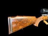 MAGNIFICENT 1971 BELGIAN BROWNING CUSTOM SHOP HIGH POWER MAUSER MEDALLION 7MM REM MAG HEAVY BARREL W/ZEISS DIAVARI 3-9x36 WEST GERMAN SCOPE - 5 of 18
