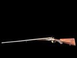 STUNNING BELGIAN DIANA GRADE SxS SHOTGUN 12GA GAME SCENE ENGRAVED DEEP RELIEF 18K GOLD - 11 of 20