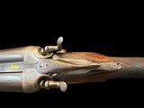 STUNNING BELGIAN DIANA GRADE SxS SHOTGUN 12GA GAME SCENE ENGRAVED DEEP RELIEF 18K GOLD - 15 of 20