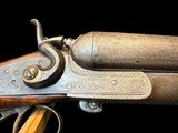 JOSEPH MANTON OF LONDON UNDERLEVER SxS 12GA SHOTGUN - 3 of 17