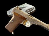 RARE 1974 BELGIAN BROWNING RENAISSANCE MODEL 1955 .380 ACP FACTORY ADJUSTABLE SIGHTS & ORIGINAL POUCH - 9 of 13