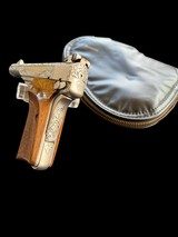 RARE 1974 BELGIAN BROWNING RENAISSANCE MODEL 1955 .380 ACP FACTORY ADJUSTABLE SIGHTS & ORIGINAL POUCH - 6 of 13