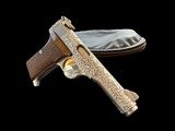 RARE 1974 BELGIAN BROWNING RENAISSANCE MODEL 1955 .380 ACP FACTORY ADJUSTABLE SIGHTS & ORIGINAL POUCH - 10 of 13