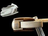 RARE 1974 BELGIAN BROWNING RENAISSANCE MODEL 1955 .380 ACP FACTORY ADJUSTABLE SIGHTS & ORIGINAL POUCH - 12 of 13