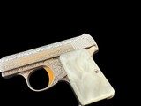 VERY FINE BROWNING RENAISSANCE .25 ACP WITH ORIGINAL POUCH - 4 of 9