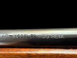 EXTRAORDINARY 1942 WINCHESTER MODEL 70 CARBINE .35 REMINGTON - 18 of 20