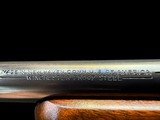 EXTRAORDINARY 1942 WINCHESTER MODEL 70 CARBINE .35 REMINGTON - 14 of 20