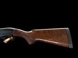 EMPLOYEE GUN REMINGTON 1100 200th ANNIVERSARY FACTORY ENGRAVED & GOLD INLAID HAND PICKED WOOD SERIAL #67 - 15 of 19