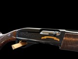 EMPLOYEE GUN REMINGTON 1100 200th ANNIVERSARY FACTORY ENGRAVED & GOLD INLAID HAND PICKED WOOD SERIAL #67 - 7 of 19