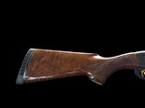 EMPLOYEE GUN REMINGTON 1100 200th ANNIVERSARY FACTORY ENGRAVED & GOLD INLAID HAND PICKED WOOD SERIAL #67 - 2 of 19