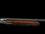 EMPLOYEE GUN REMINGTON 1100 200th ANNIVERSARY FACTORY ENGRAVED & GOLD INLAID HAND PICKED WOOD SERIAL #67 - 6 of 19