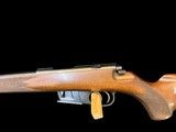 WALTHER KKJ .22 HORNET DOUBLE SET TRIGGER MADE IN GERMANY - 9 of 15