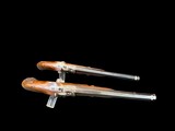 1859-1864 GERMAN SCHILLING SUHL MATCHED PAIR OF DUELING PISTOLS COLLECTOR CONDITION ORIGINAL CASE - 6 of 20