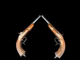 1859-1864 GERMAN SCHILLING SUHL MATCHED PAIR OF DUELING PISTOLS COLLECTOR CONDITION ORIGINAL CASE - 20 of 20