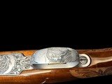 ANGELO BEE SIGNED 1974 BELGIAN BROWNING HIGH POWER OLYMPIAN GRADE .458 WINCHESTER MAGNUM LIKE NEW IN ORIGINAL BOX - 15 of 20