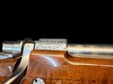 ANGELO BEE SIGNED 1974 BELGIAN BROWNING HIGH POWER OLYMPIAN GRADE .458 WINCHESTER MAGNUM LIKE NEW IN ORIGINAL BOX - 7 of 20