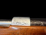 ANGELO BEE SIGNED 1974 BELGIAN BROWNING HIGH POWER OLYMPIAN GRADE .458 WINCHESTER MAGNUM LIKE NEW IN ORIGINAL BOX - 6 of 20