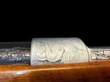 ANGELO BEE SIGNED 1974 BELGIAN BROWNING HIGH POWER OLYMPIAN GRADE .458 WINCHESTER MAGNUM LIKE NEW IN ORIGINAL BOX - 17 of 20