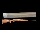 ANGELO BEE SIGNED 1974 BELGIAN BROWNING HIGH POWER OLYMPIAN GRADE .458 WINCHESTER MAGNUM LIKE NEW IN ORIGINAL BOX