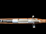 ANGELO BEE SIGNED 1974 BELGIAN BROWNING HIGH POWER OLYMPIAN GRADE .458 WINCHESTER MAGNUM LIKE NEW IN ORIGINAL BOX - 19 of 20