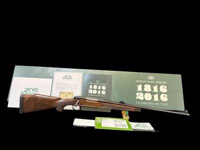 1 of 2016 FACTORY ENGRAVED REMINGTON 700 BDL 200TH ANNIVERSARY GOLD INLAID NEW IN BOX MINT CONDITION