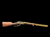 #8 OF 10 WINCHESTER 94AE SRC .45 COLT LINCOLN COUNTY WEST VIRGINIA, GOLD PLATED, ENGRAVED, CARVED, NOS/UNFIRED - 8 of 18