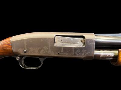 GORGEOUS, 1947 REMINGTON MODEL 31-TC 30” VENT RIB FULL CHOKE ENGRAVED RECEIVER - Image 5 of 19