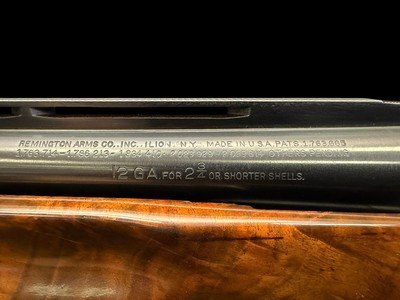 GORGEOUS, 1947 REMINGTON MODEL 31-TC 30” VENT RIB FULL CHOKE ENGRAVED RECEIVER - Image 15 of 19