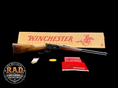 TIME CAPSULE! NOS/UNFIRED WINCHESTER MODEL 94 TRAILS END HUNTER .38 55 WINCHESTER 20BOX, MANUAL, HANGTAG