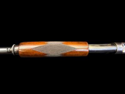 FIRST YEAR, 1931, 4 DIGIT SERIAL, REMINGTON MODEL 31-S 12GA 30” FULL CHOKE SOLID RIB PUMP ACTION SHOTGUN - Image 18 of 19