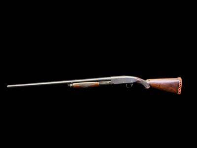 FIRST YEAR, 1931, 4 DIGIT SERIAL, REMINGTON MODEL 31-S 12GA 30” FULL CHOKE SOLID RIB PUMP ACTION SHOTGUN - Image 7 of 19