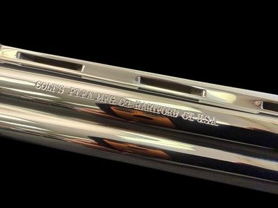 MUSEUM QUALITY, FACTORY ORIGINAL, FACTORY NICKEL, 1968 COLT PYTHON 6” VENT RIB .357 MAGNUM - Image 11 of 12