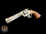MUSEUM QUALITY, FACTORY ORIGINAL, FACTORY NICKEL, 1968 COLT PYTHON 6” VENT RIB .357 MAGNUM - Image 1 of 12